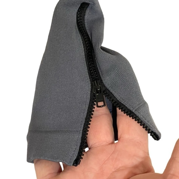 Spanx  Look At Me Now Crop Blue Leggings Women's Medium - Picture 4 of 6